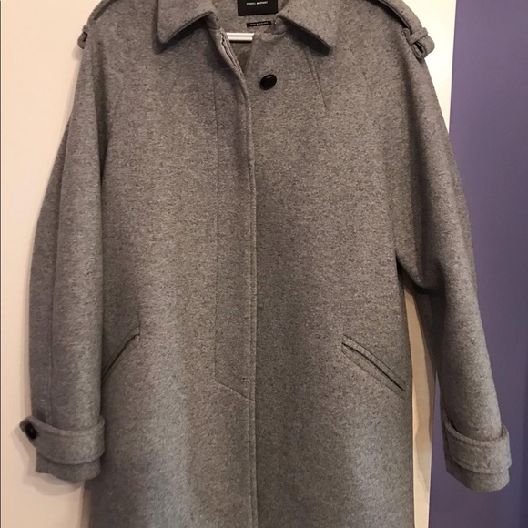 Isabel marrant wool Faber coat - Picture 5 of 7